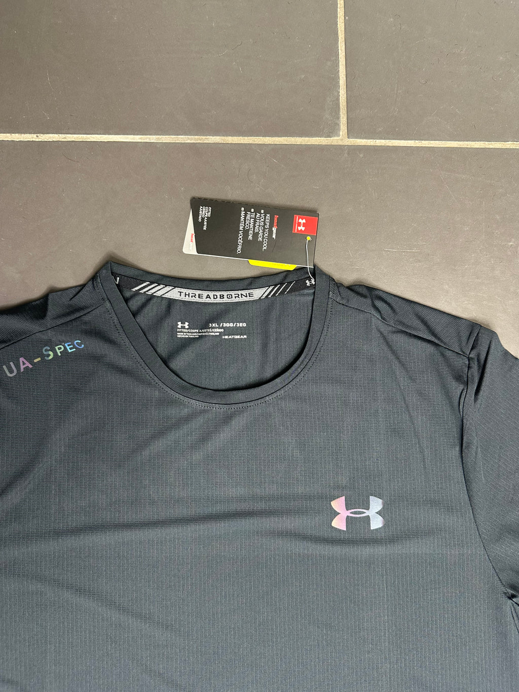T-shirt Under noir